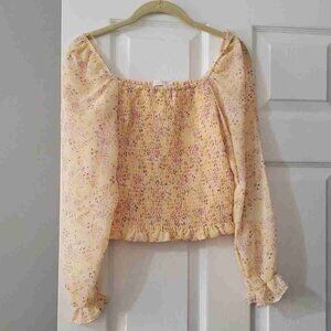 Yellow blouse For Women